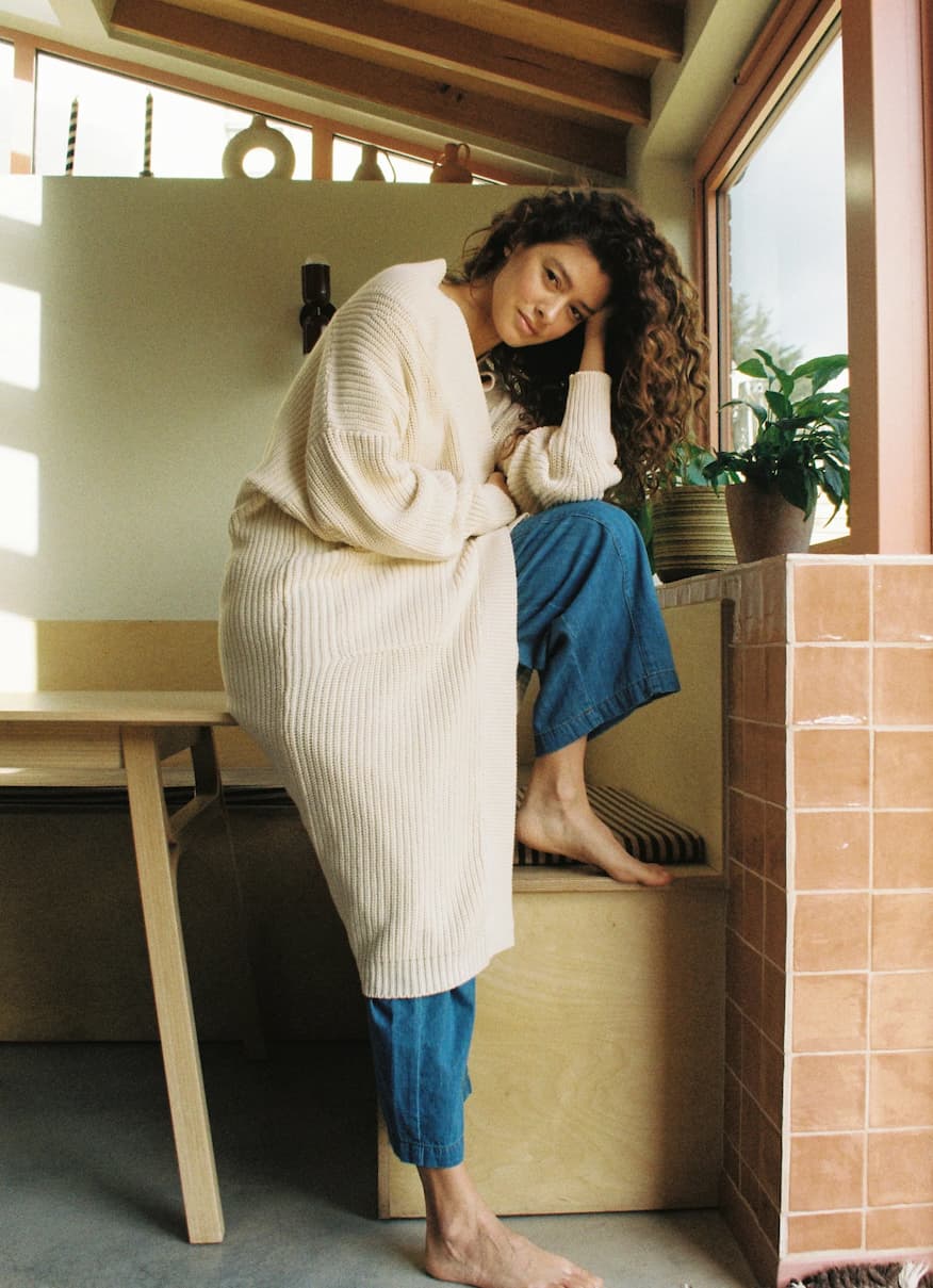 The Long Cardigan Women