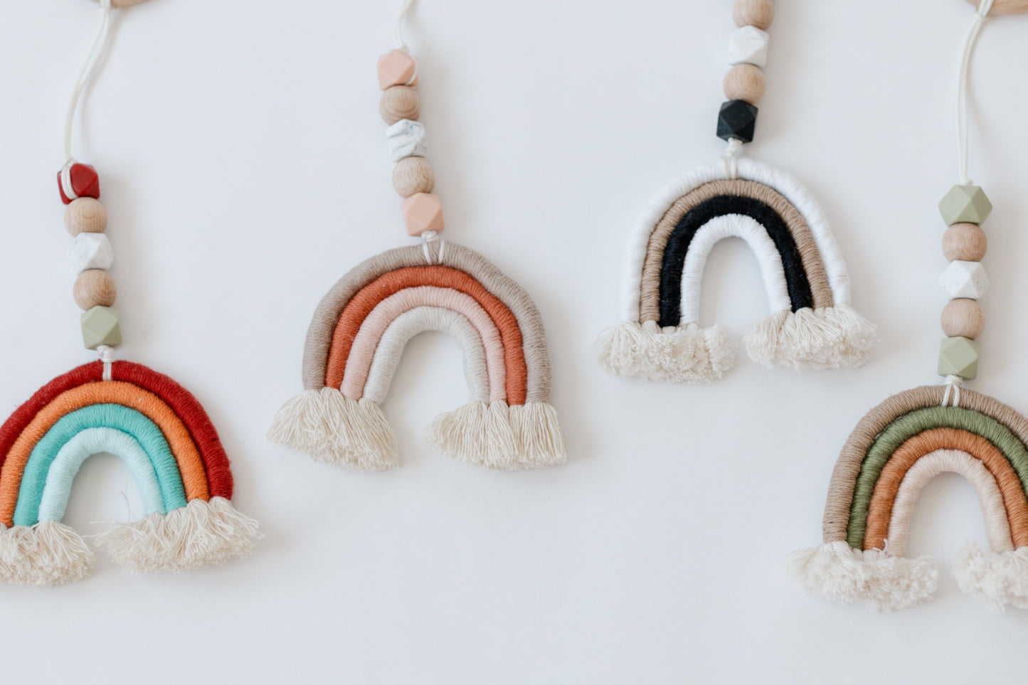 Rainbow Carseat Garland/Gym Toy/Car Ornament