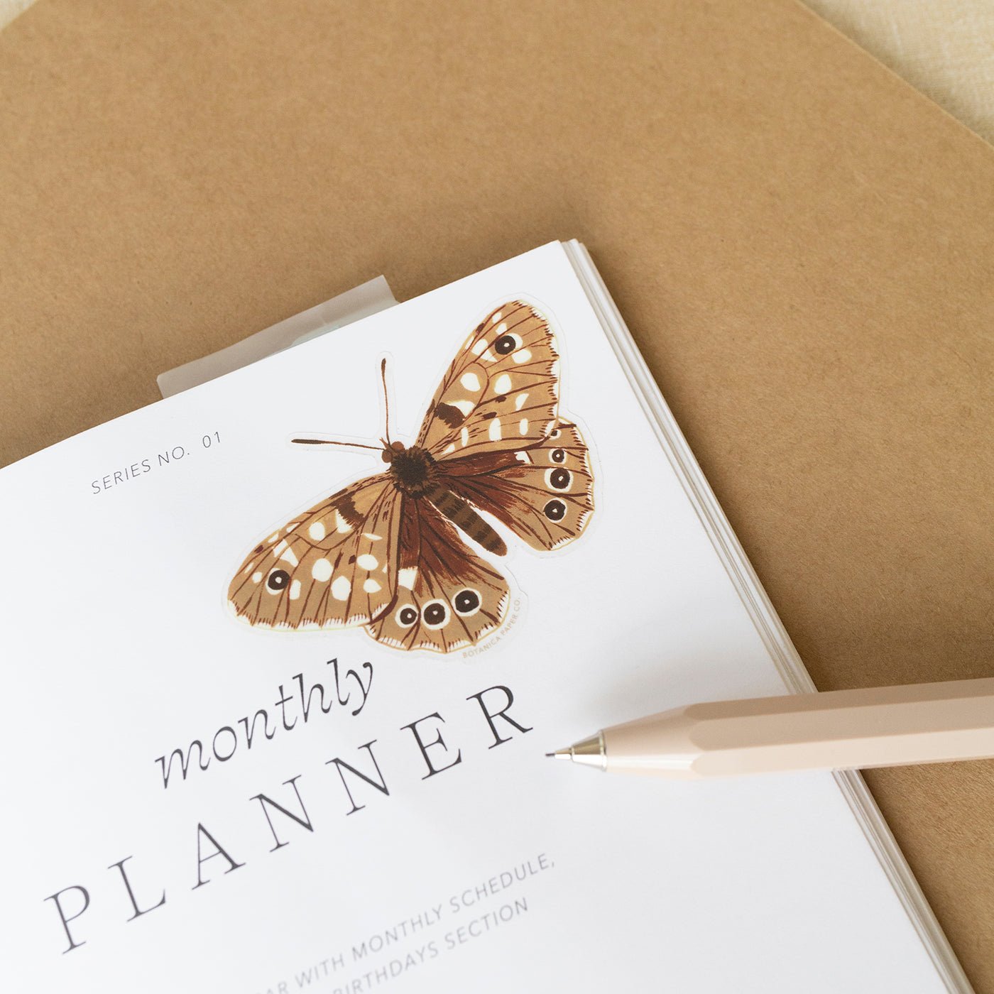 MOTH CLEAR VINYL STICKER