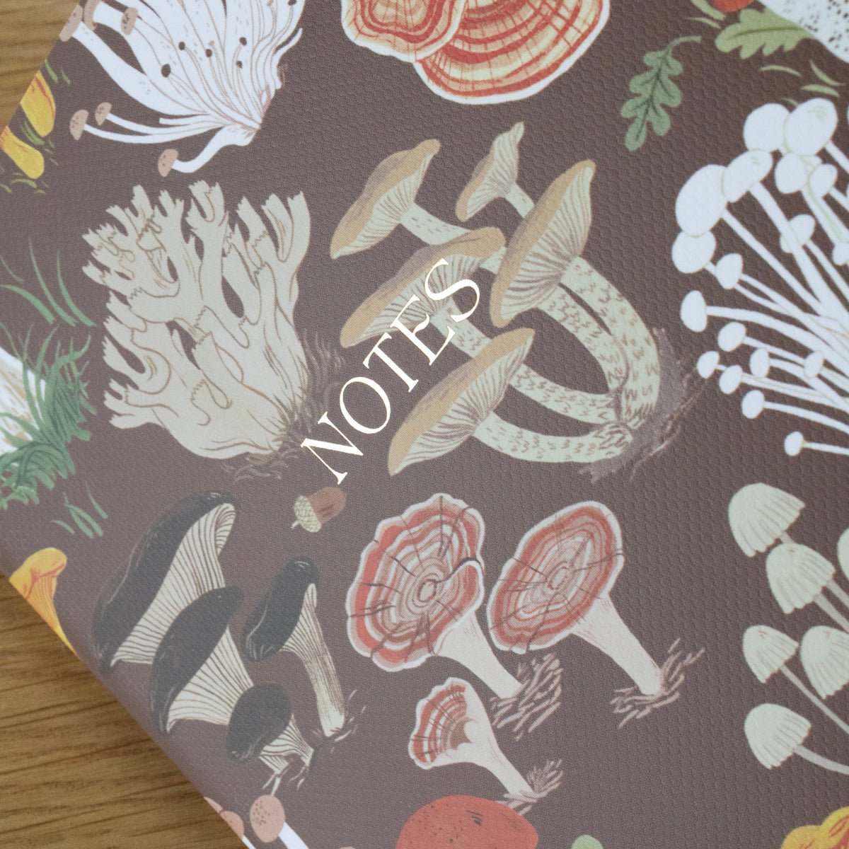 MUSHROOMS SOFT-COVER NOTEBOOK