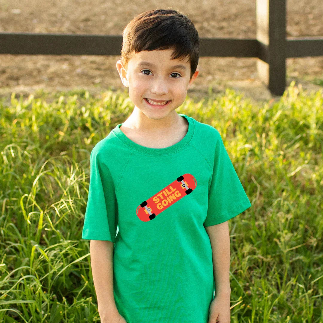 Organic Cotton Skateboard T-Shirt