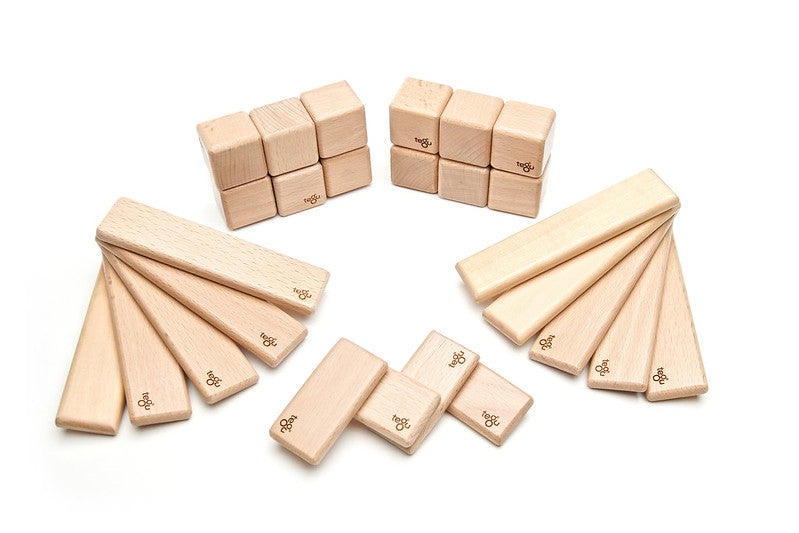 Discovery Set  of Magnetic Wooden Blocks 26 pieces