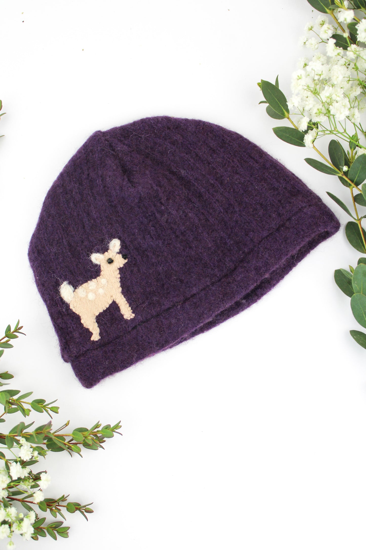 Fawn Cashmere Baby Hat