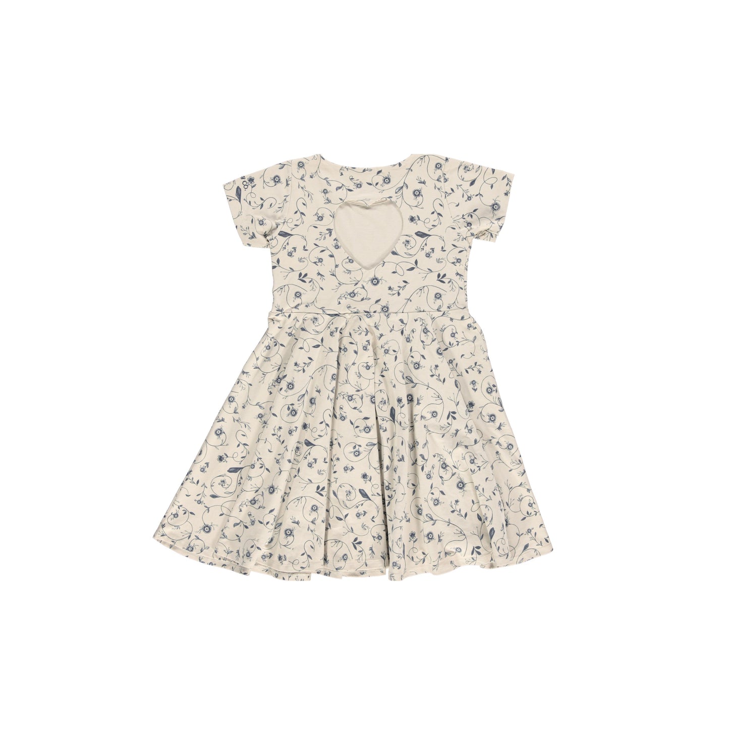 Sweetheart Twirl Dress in Scandi Floral