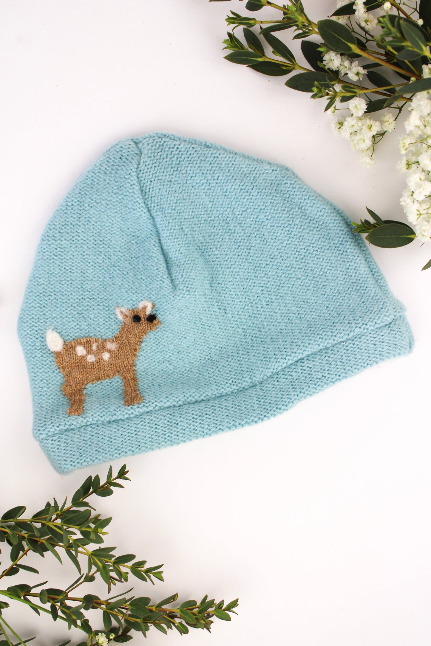 Fawn Cashmere Baby Hat