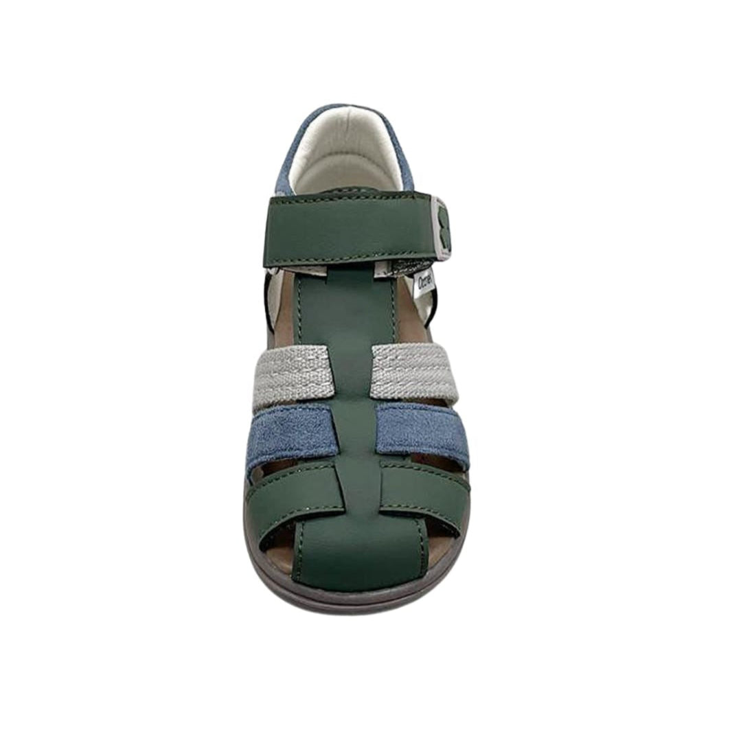 Clover Green Barefoot Toddler Sandals