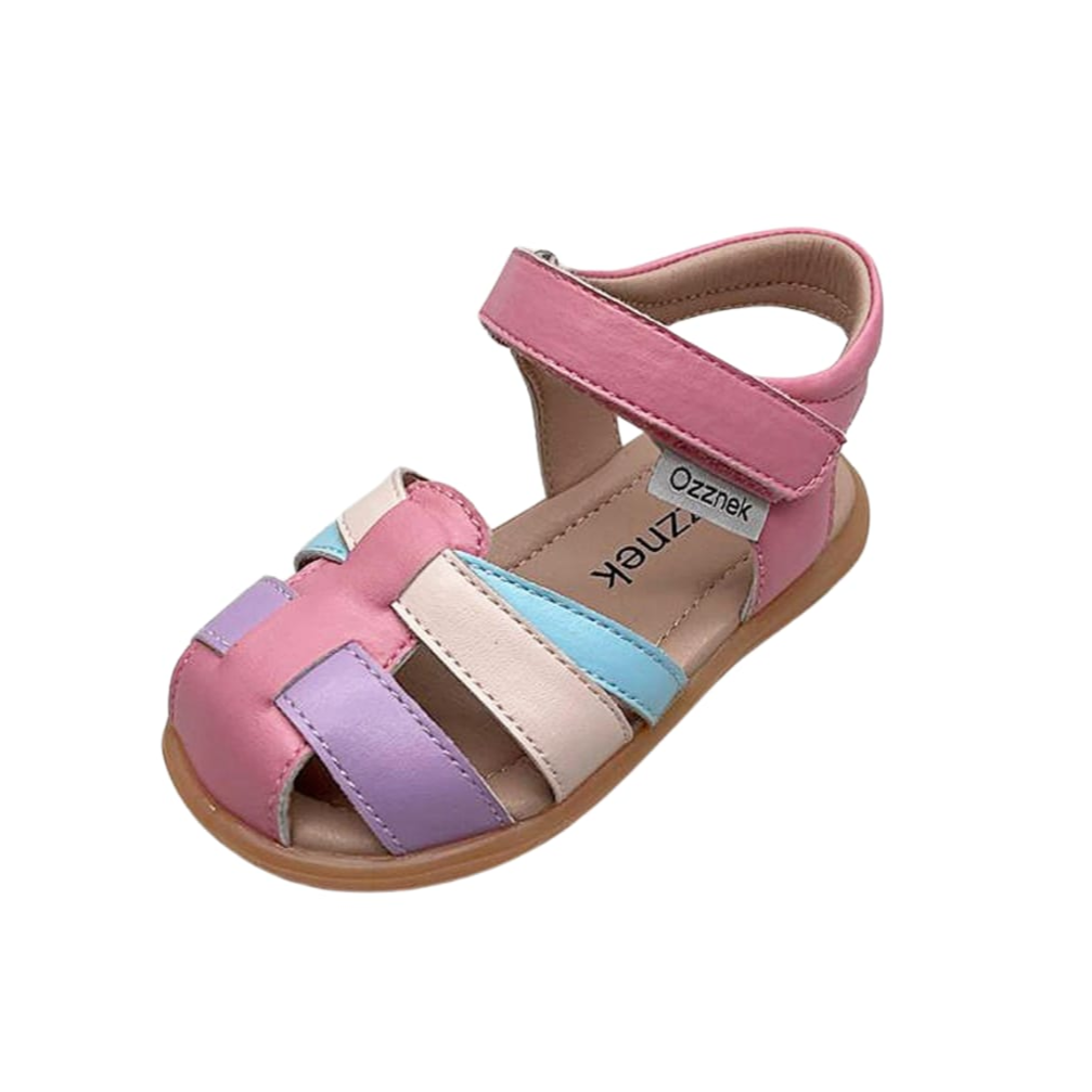 Barefoot Sandals Comfortable Closed-Toe  Taffy Sandals for Kids