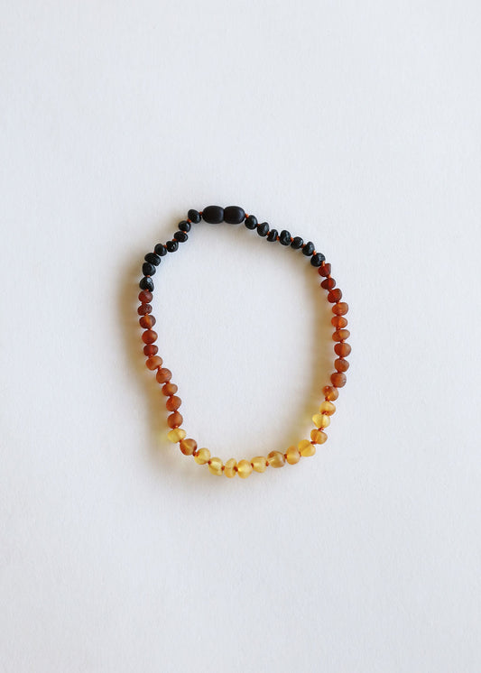 Raw Ombre Baltic Amber Necklace