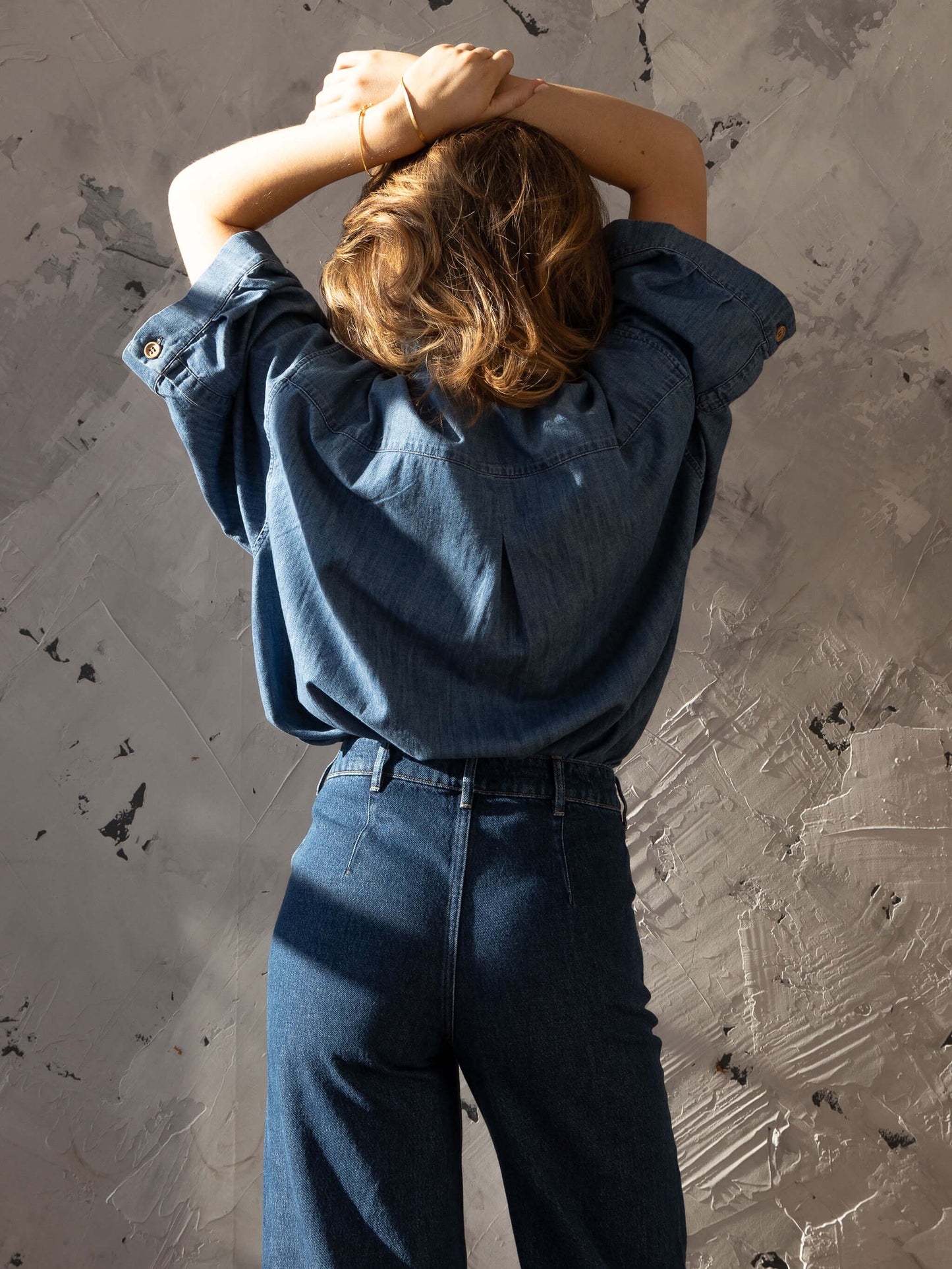 The Chambray Denim Shirt Women