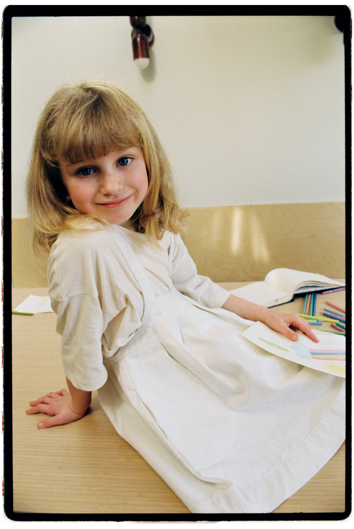 The Oversized Denim Pinafore Kids