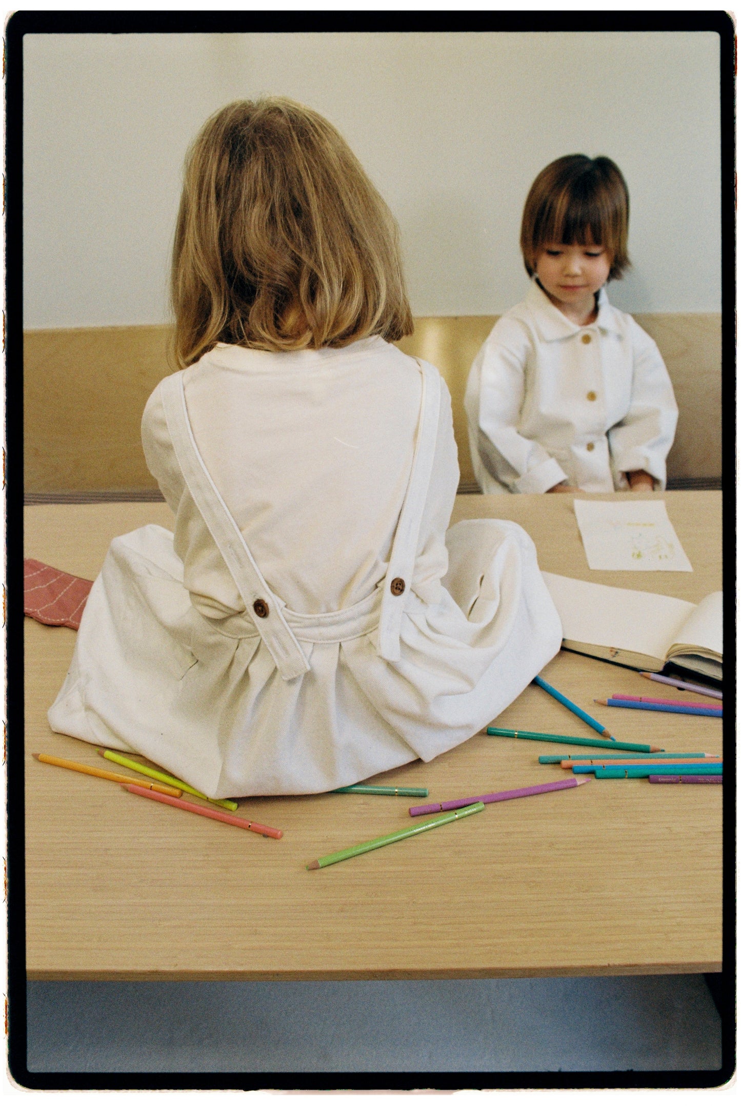 The Oversized Denim Pinafore Kids