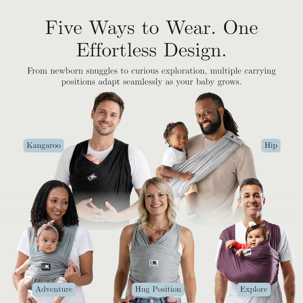 Baby K'tan Organic Baby Carrier in Natural