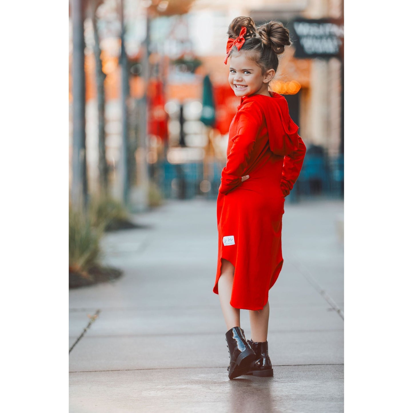 Organic Luna  Hoodie Dress