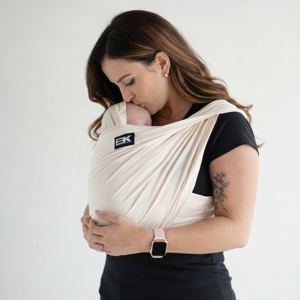 Baby K'tan Organic Baby Carrier in Natural