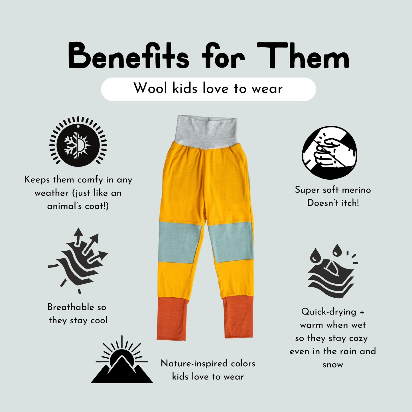 Baby Rockhound Merino Joggers