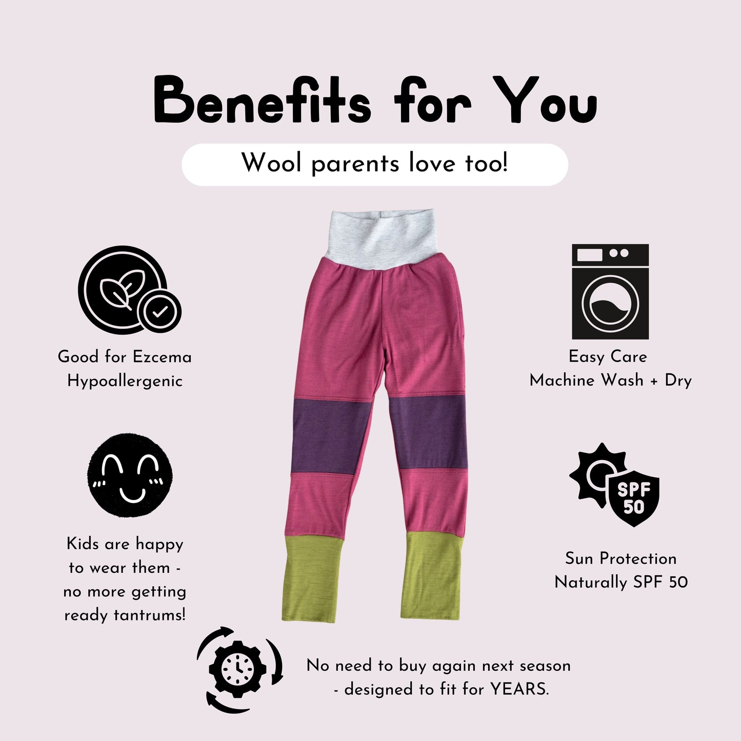 Baby Rockhound Merino Joggers