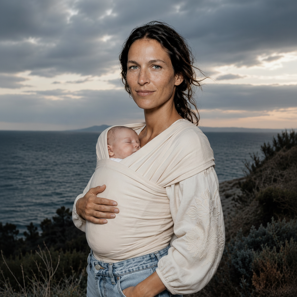 Baby K'tan Organic Baby Carrier in Natural