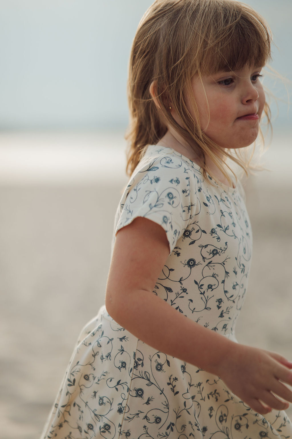 Sweetheart Twirl Dress in Scandi Floral