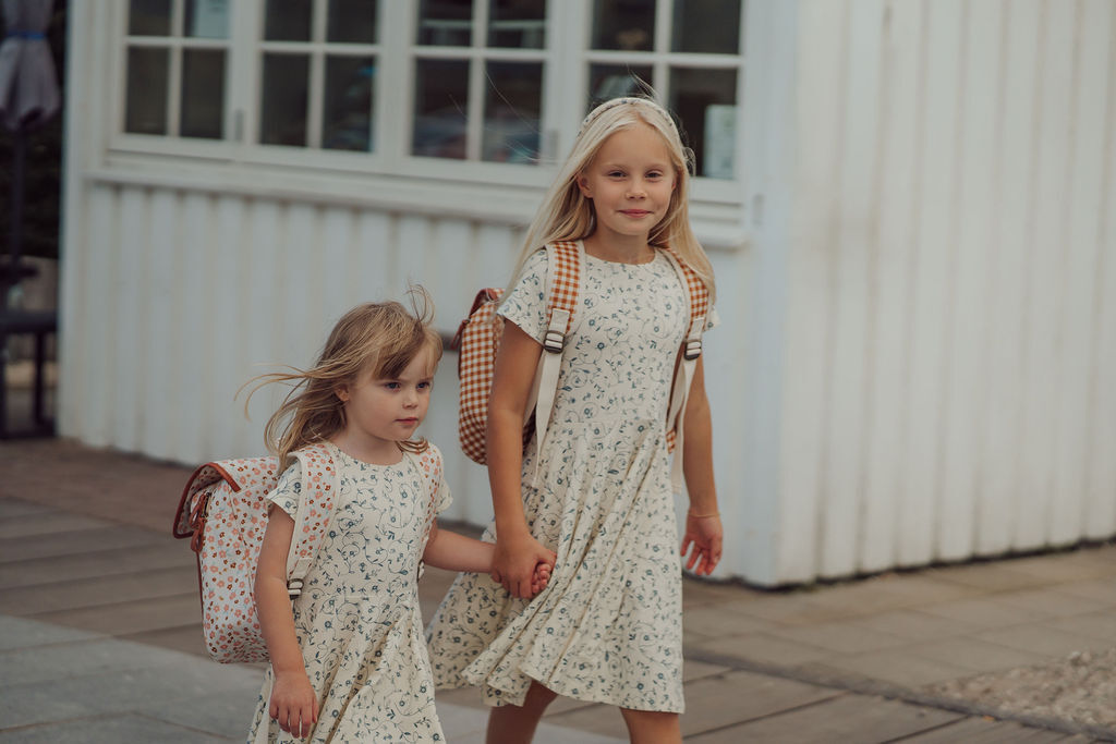 Sweetheart Twirl Dress in Scandi Floral