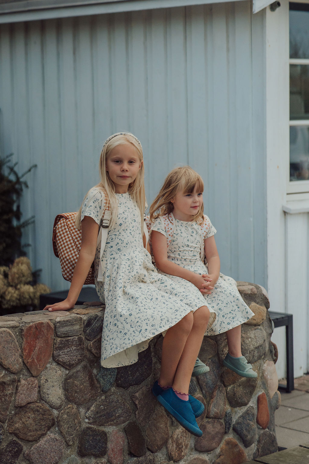 Sweetheart Twirl Dress in Scandi Floral