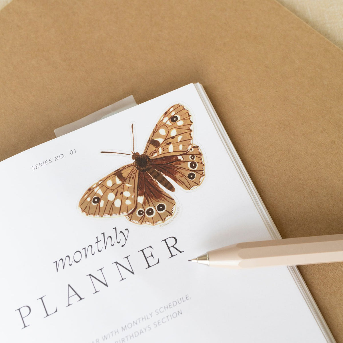 MOTH CLEAR VINYL STICKER