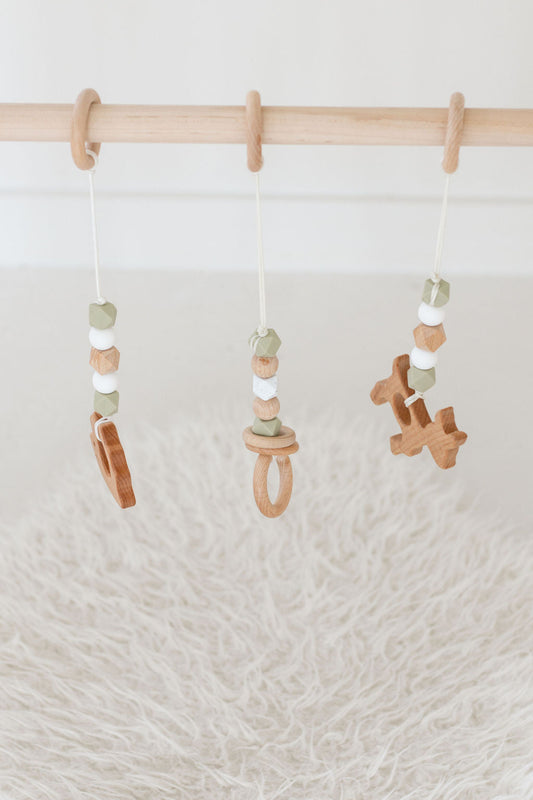 Wood Baby Play Gym