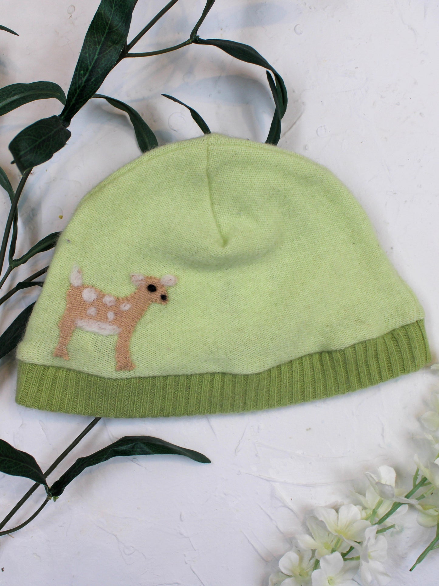 Fawn Cashmere Baby Hat