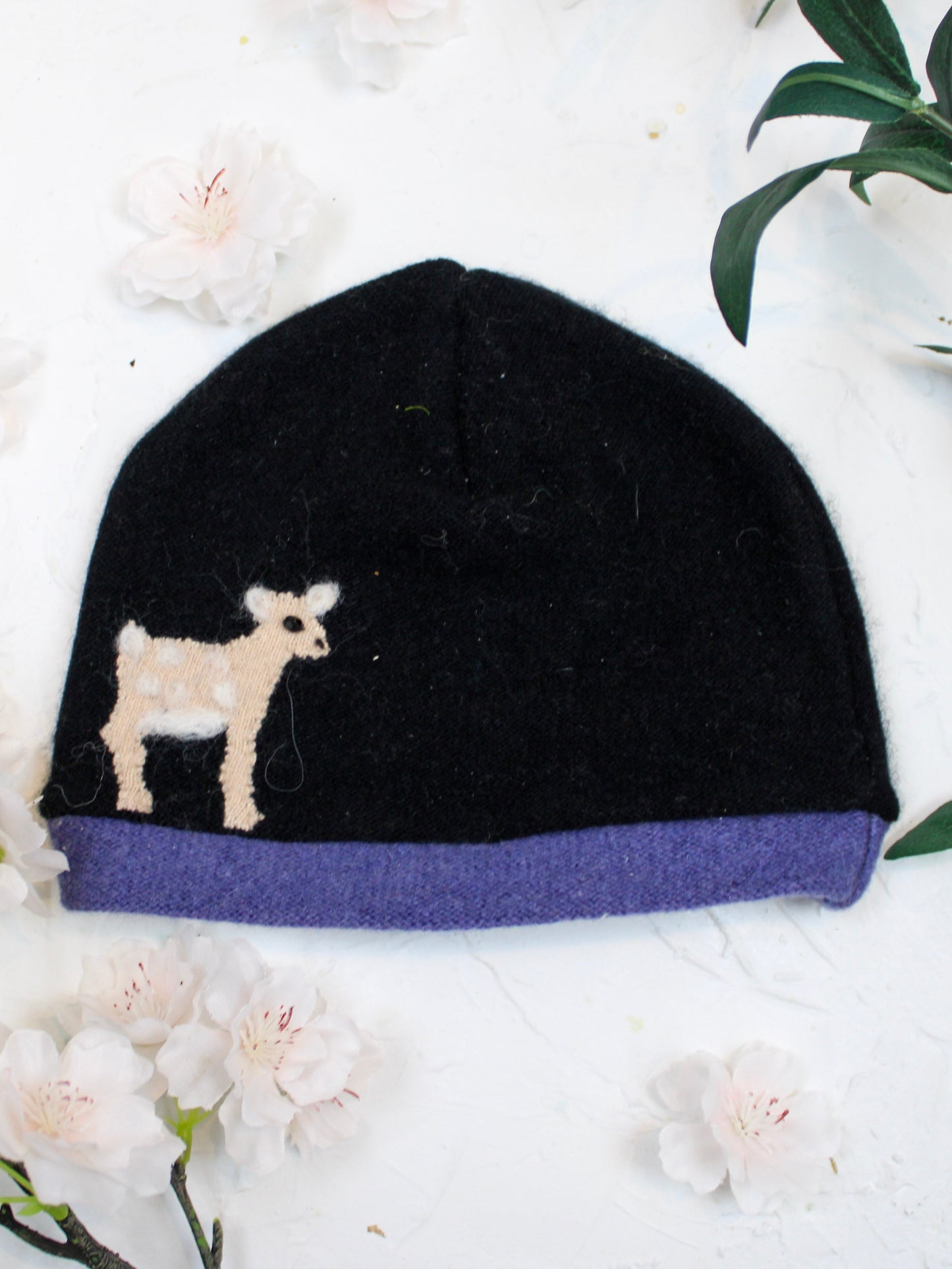 Fawn Cashmere Baby Hat