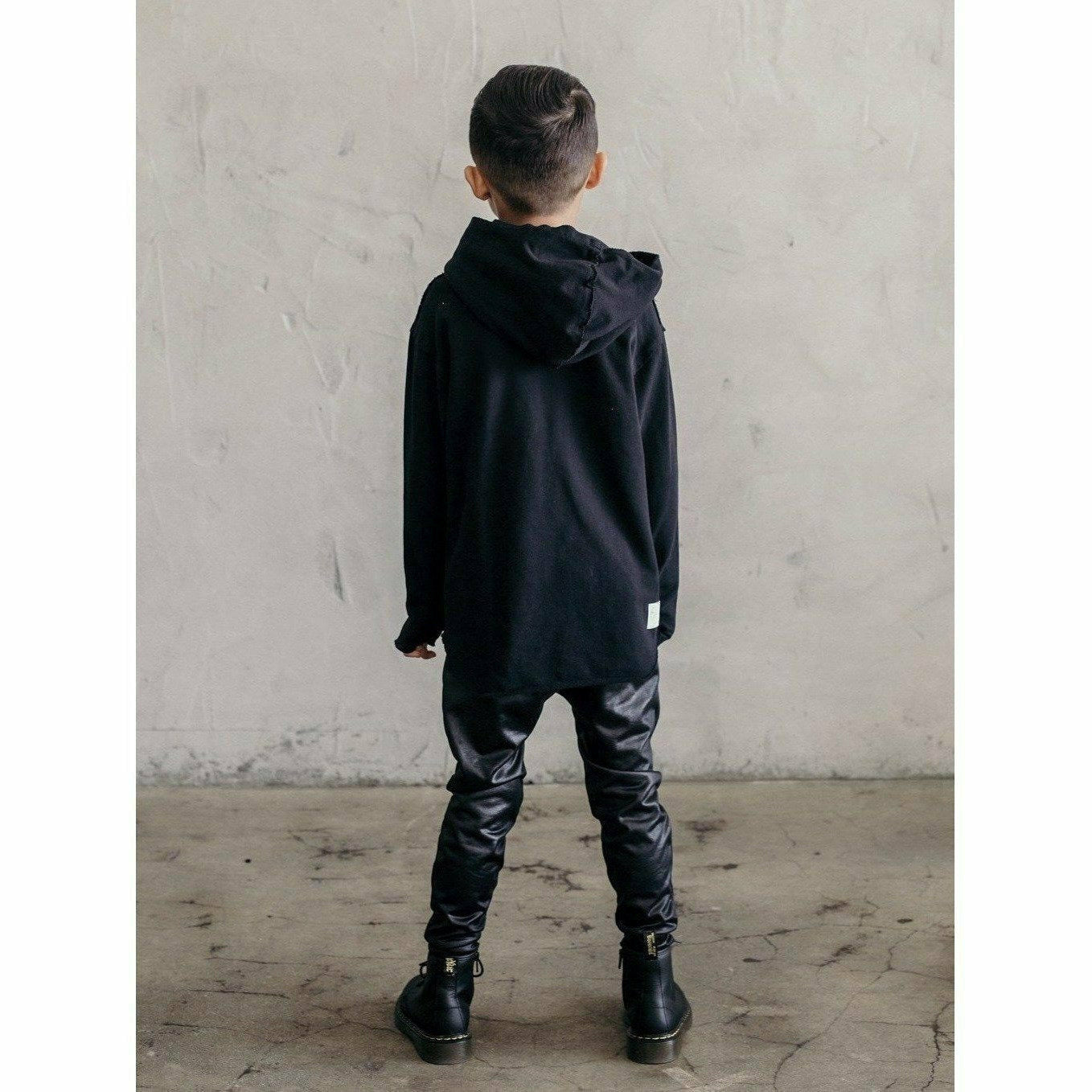 Organic Benji Kids’ Hoodie  Black