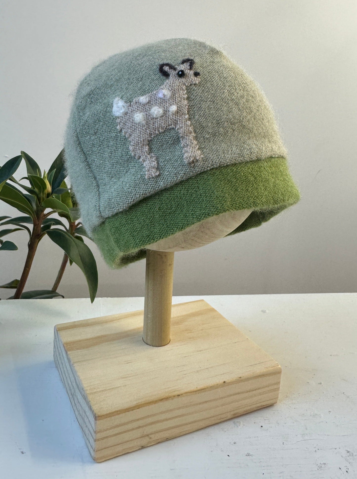 Fawn Cashmere Baby Hat