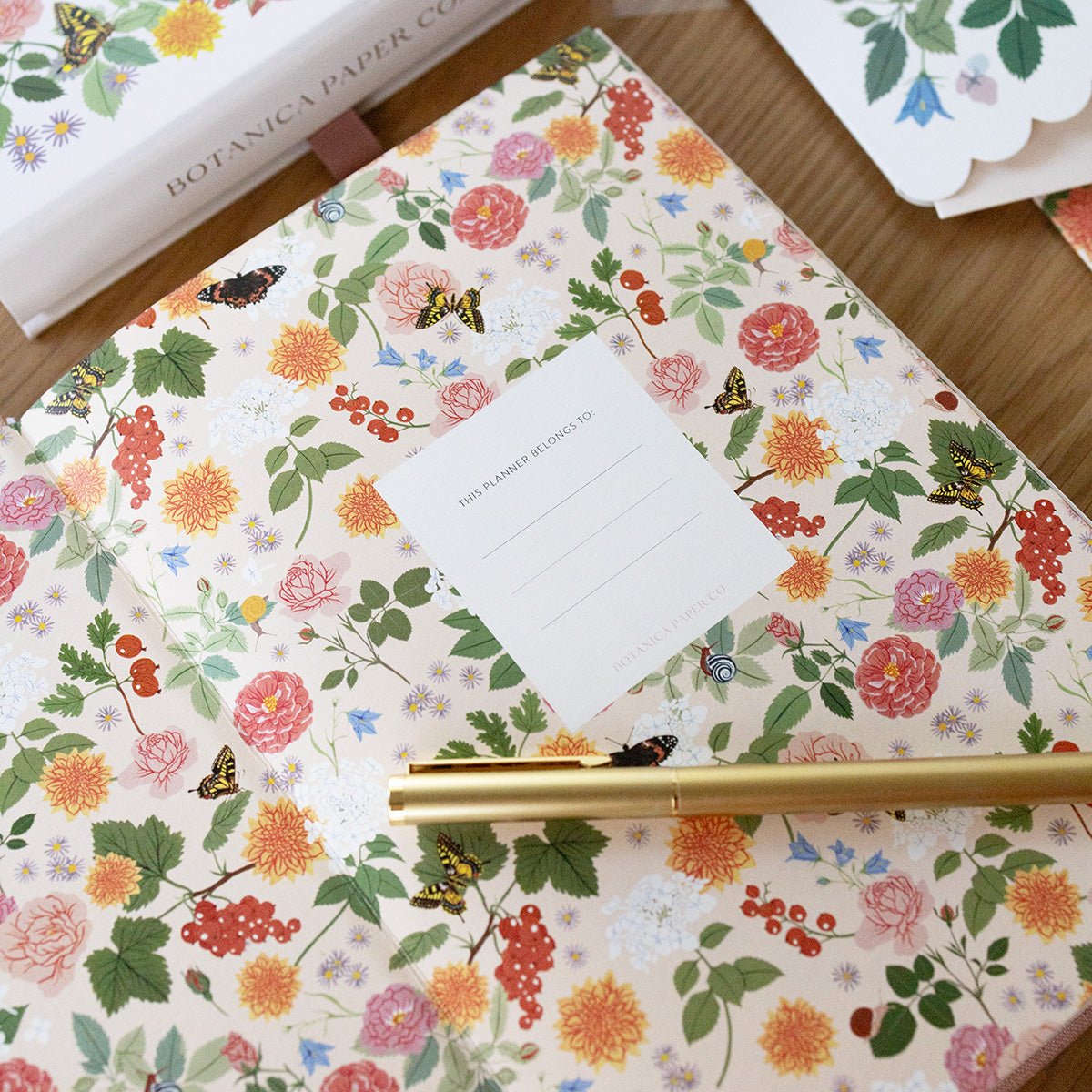 REVERIE LINEN-BOUND PLANNER