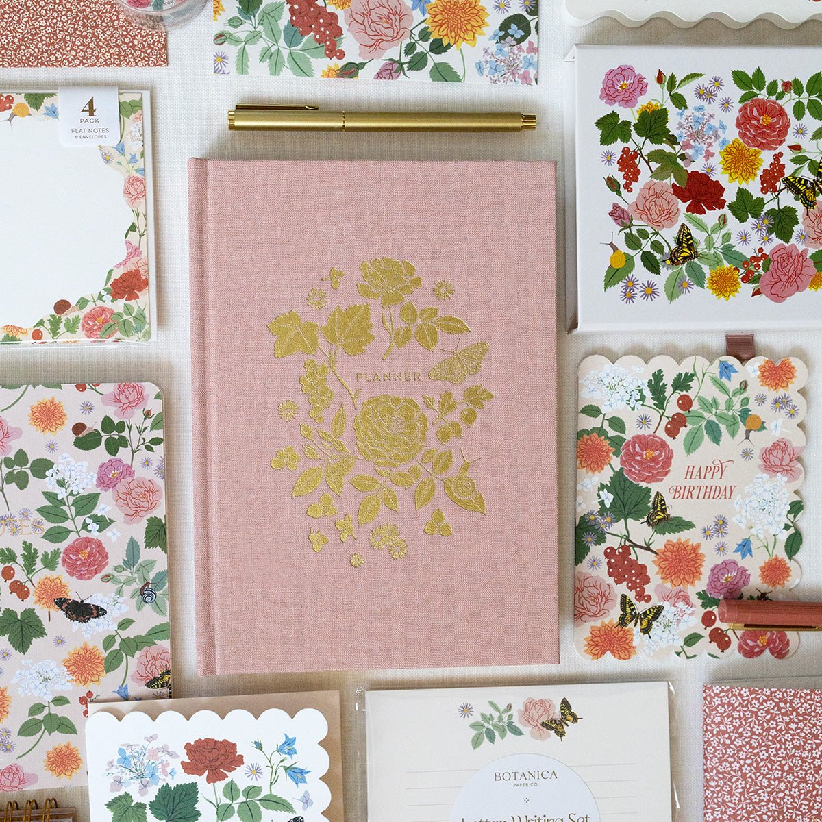 REVERIE LINEN-BOUND PLANNER