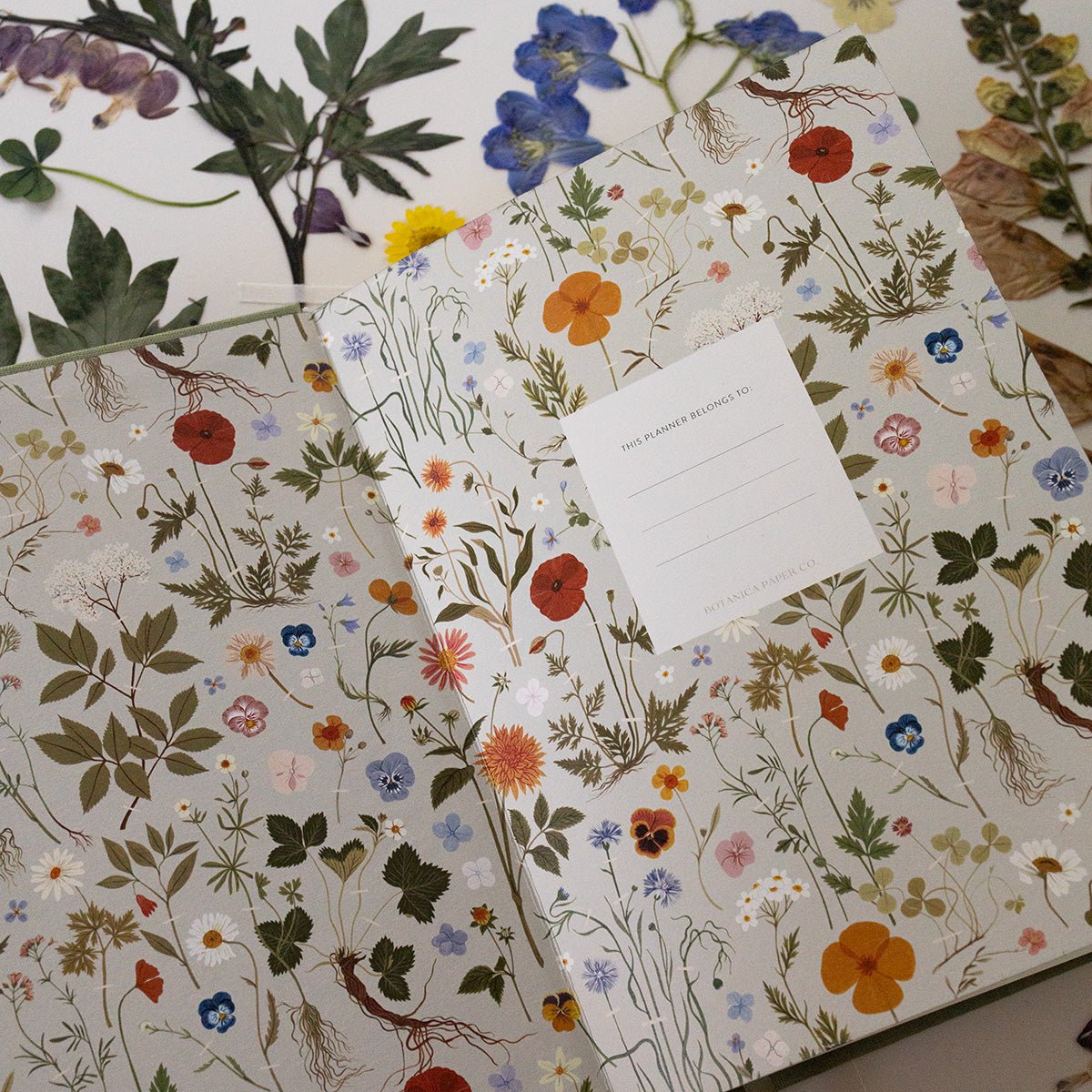 HERBARIUM LINEN-BOUND PLANNER
