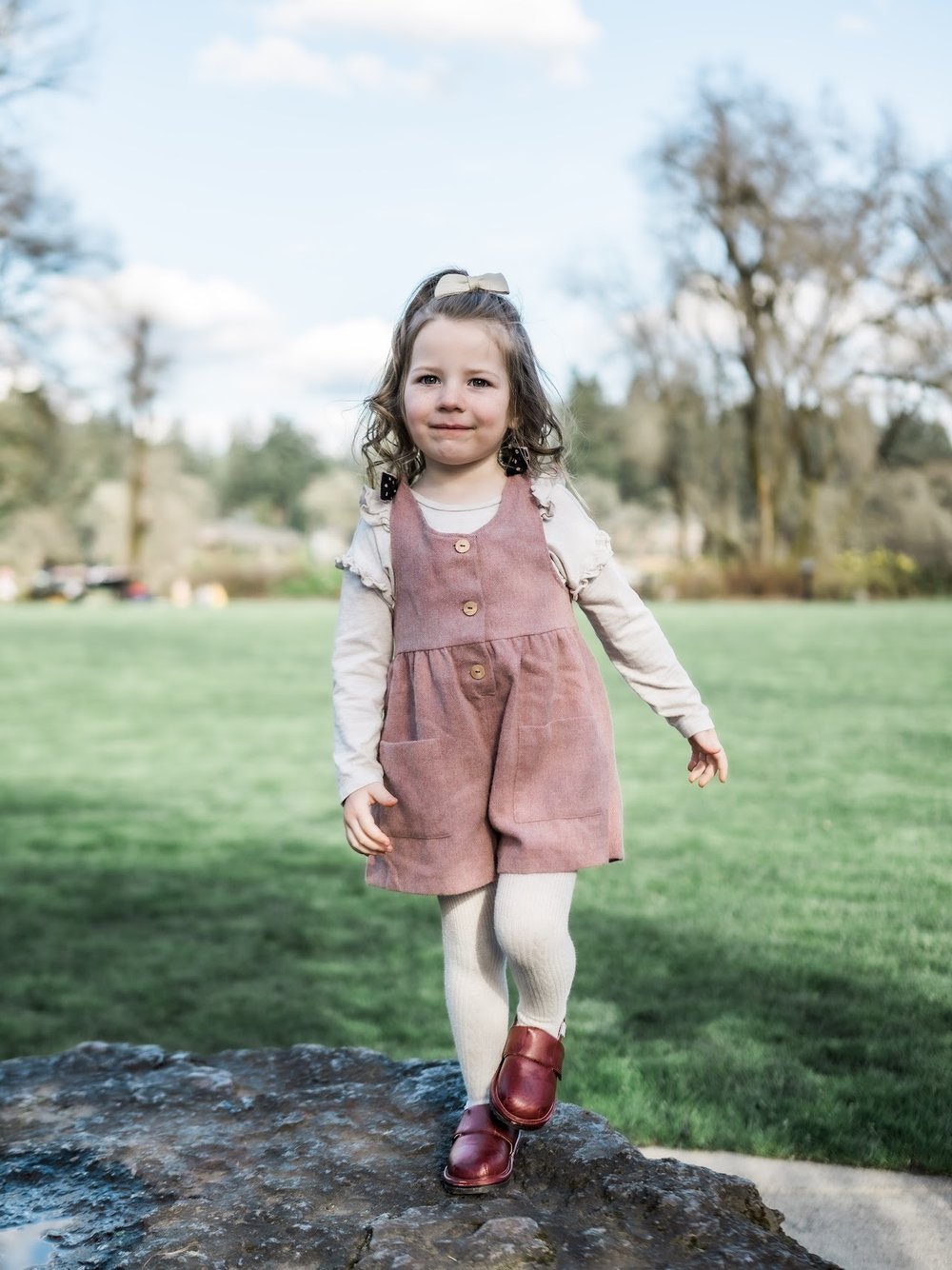 Kids Slip-On Dress Shoes with Easy-Close Velcro Strap