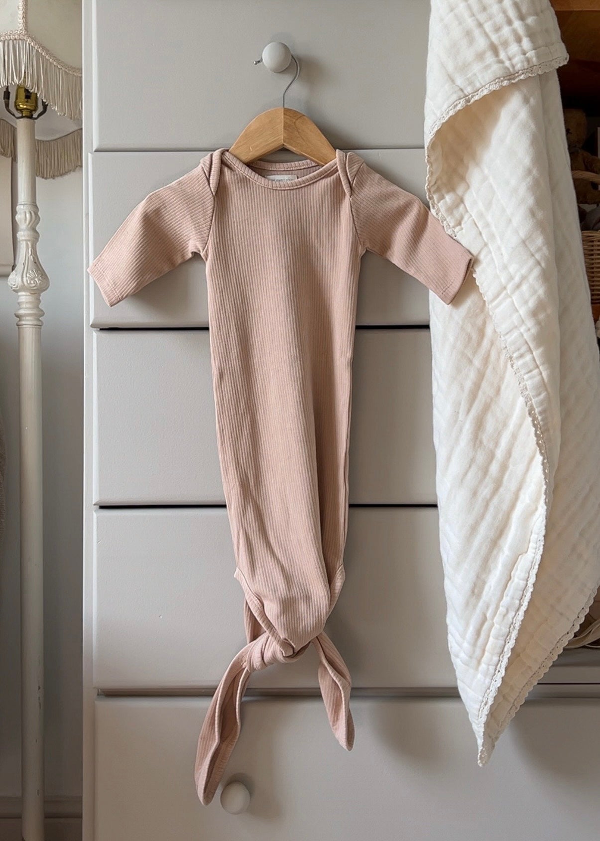 The Ribbed Sleep Gown Baby