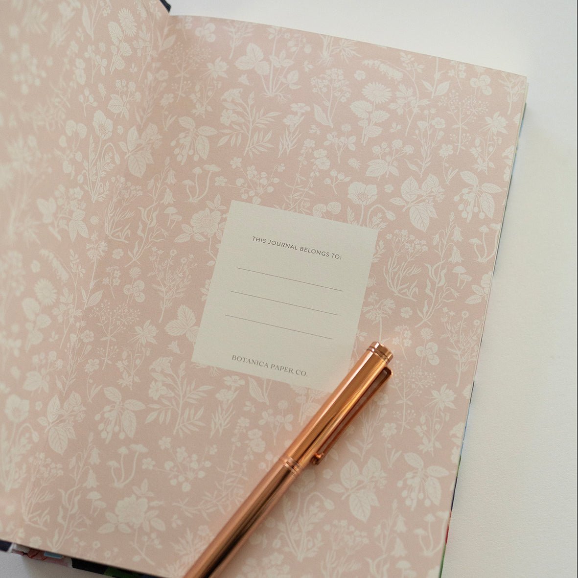 POPPY GARDEN | LINEN BOUND JOURNAL