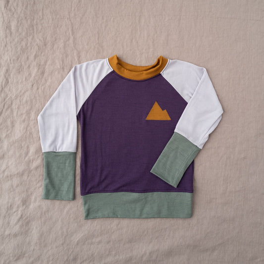 Big Kid Explorer Merino Crew
