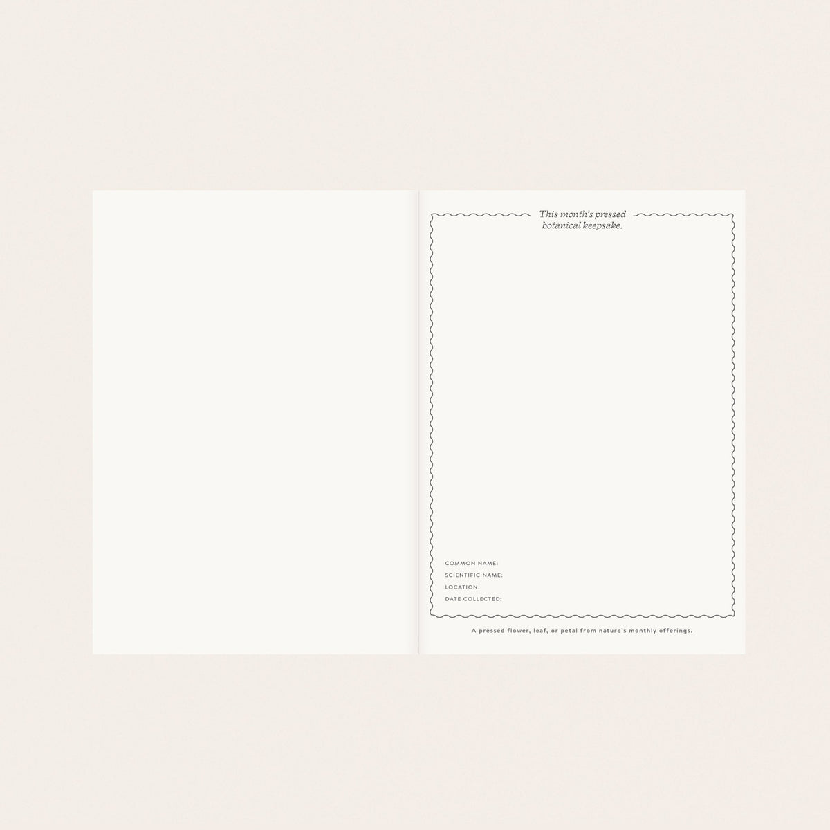 HERBARIUM LINEN-BOUND PLANNER