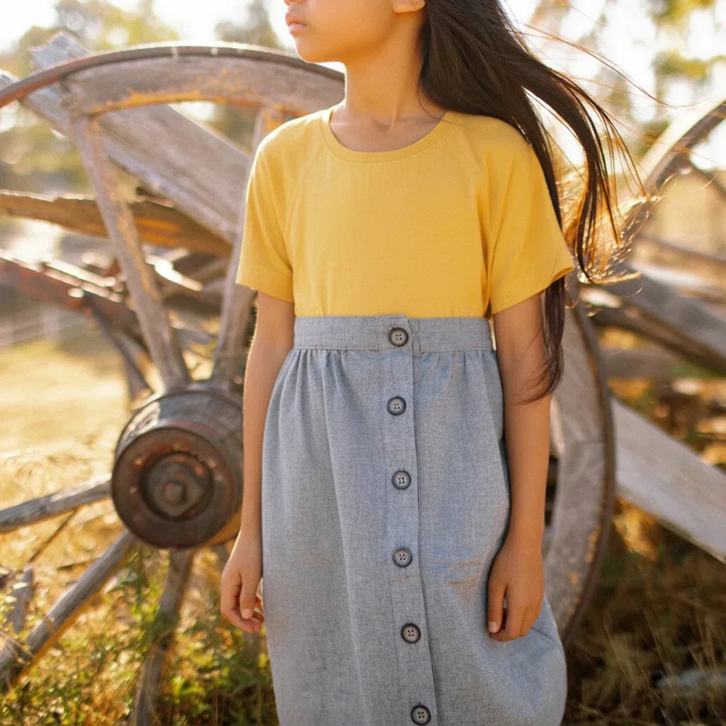 Parker Pinafore Skirt – 2-in-1 Skirt & Pinafore for Kids