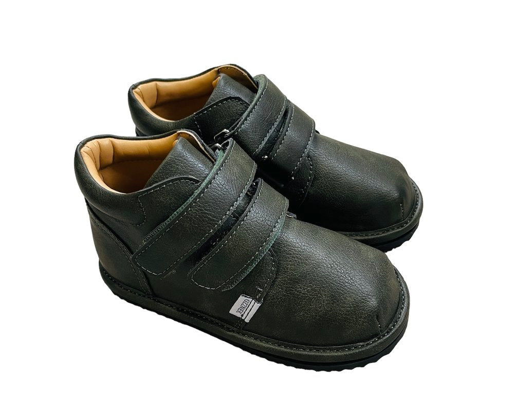 Barefoot Toddler Sneakers |Flexible Wide in Forest Green