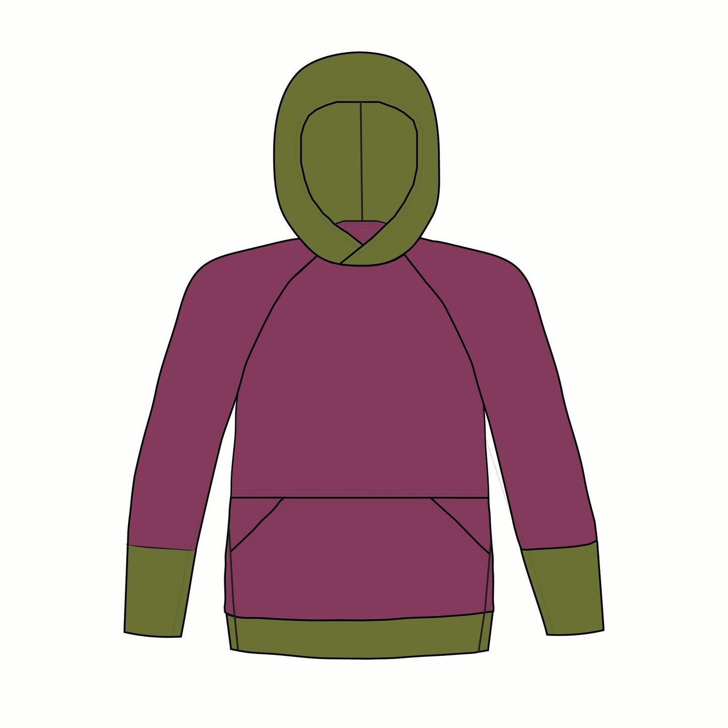 Kids Free Range Merino Hoodie