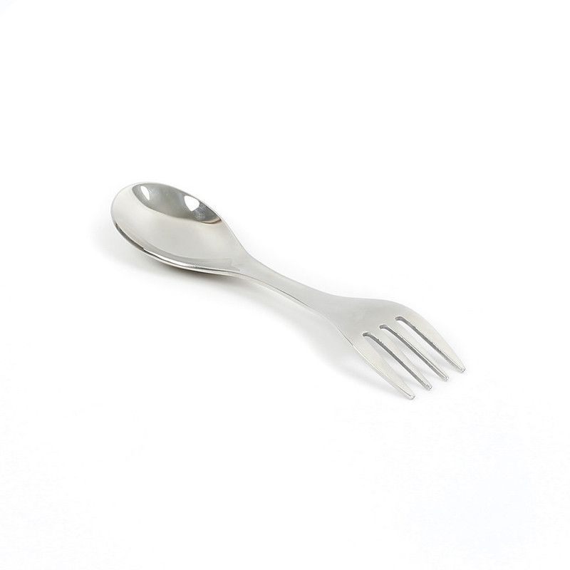 Spork (spoon+fork 'in-one')