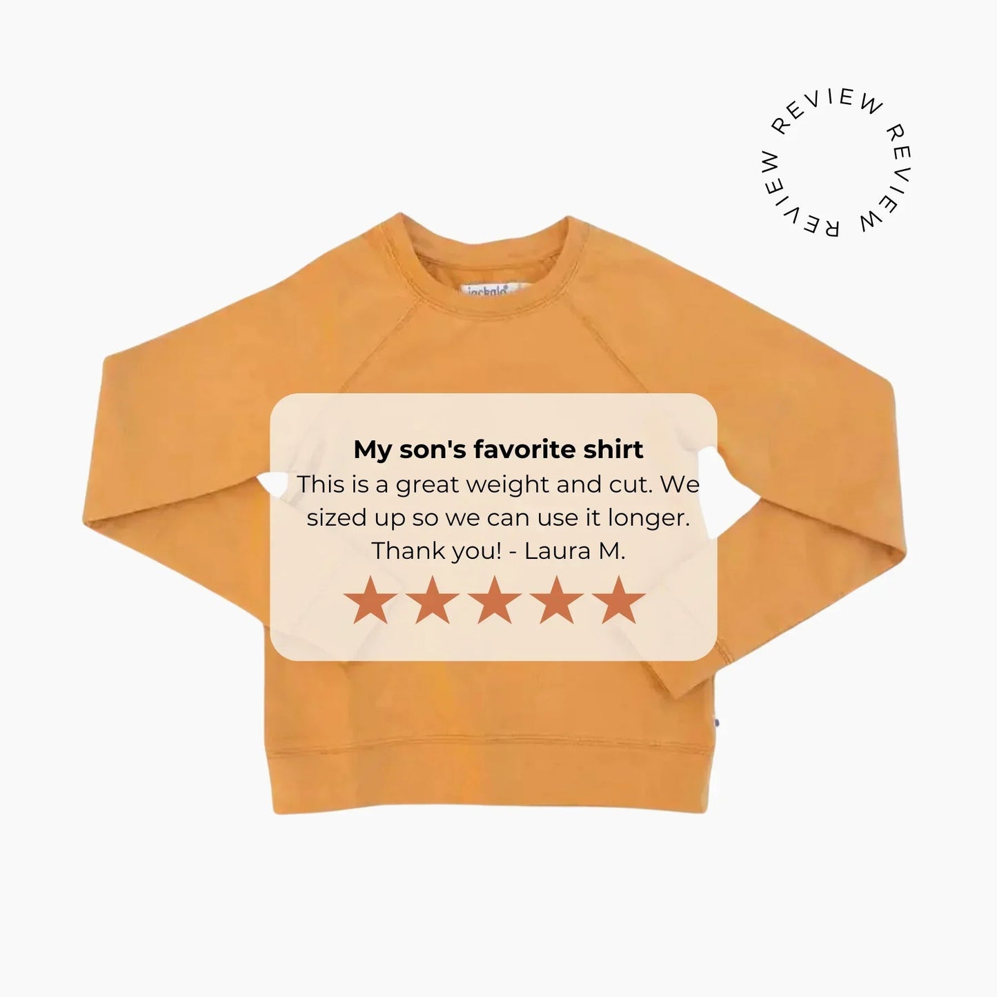 Organic Stevie Raglan Sweatshirt