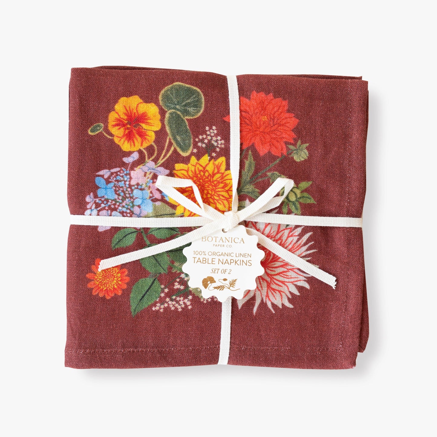 RUSSET  LINEN TABLE NAPKINS