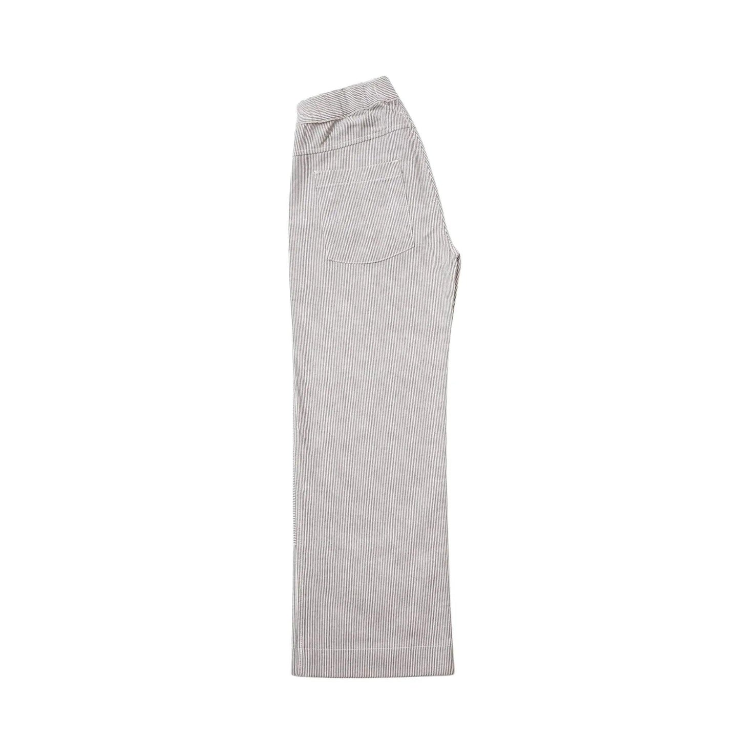 Gray pants on a white background