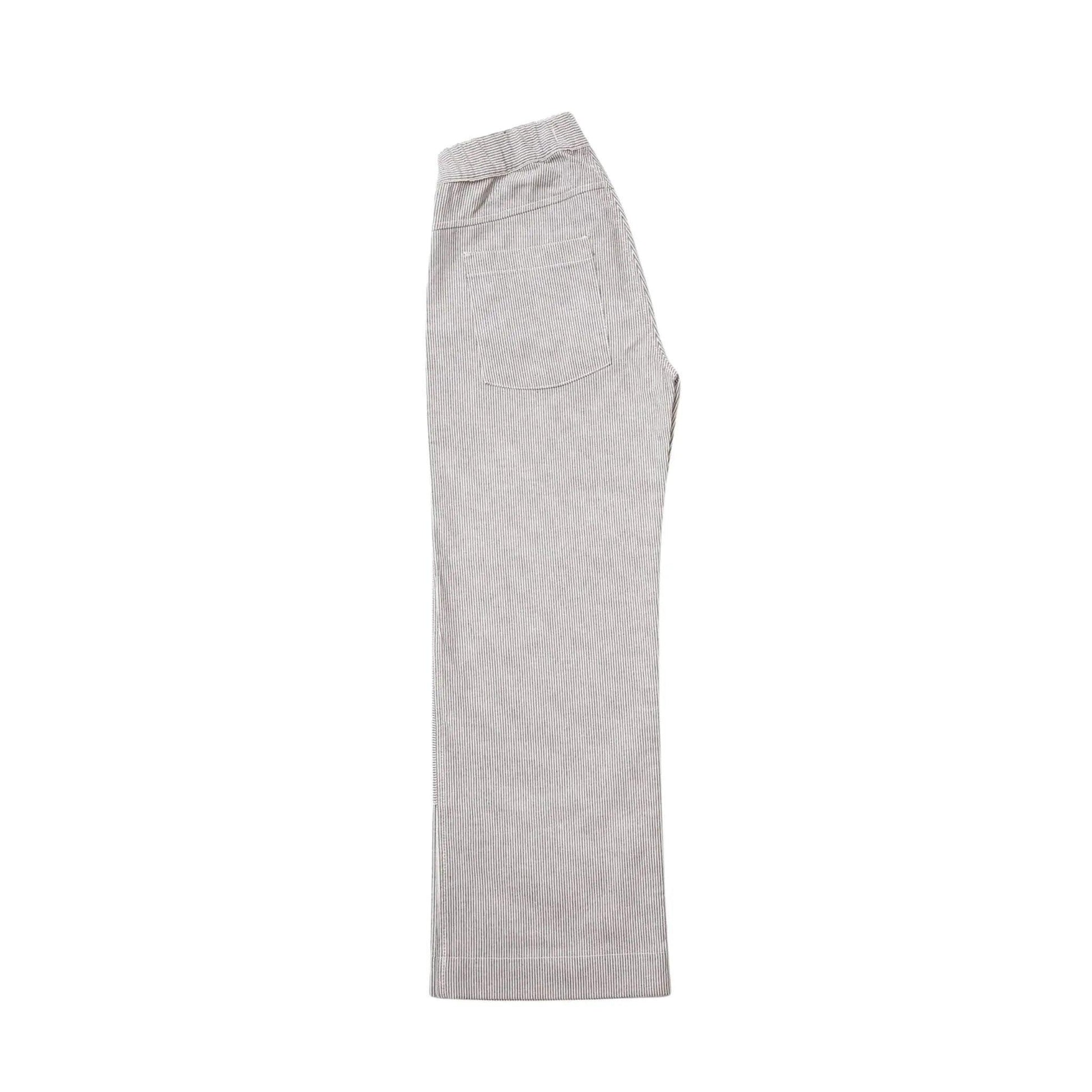 Gray pants on a white background