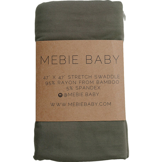 Olive Bamboo Stretch Swaddle