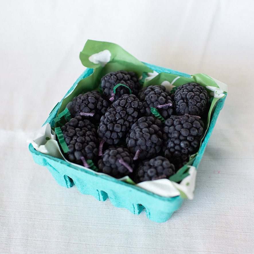 Blackberry Beeswax Birthday Candles