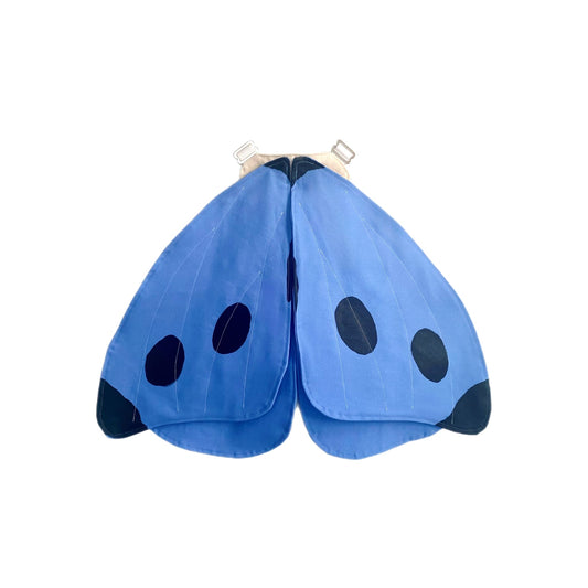 Spotted Blue Butterfly Wings Costume
