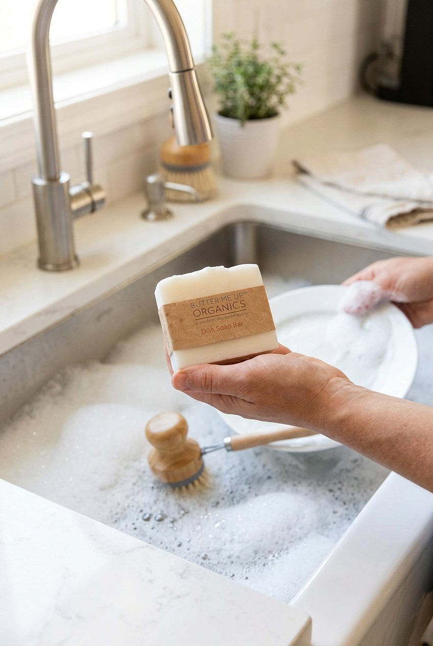 Organic Solid Dish Soap